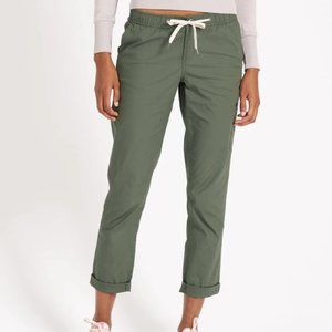 Vuori Womens Ripstop Pant - Army Green - S